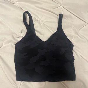 Black Camo Lululemon Align Tank Top